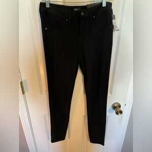 NWT mossimo black suede stretchy skinny’s